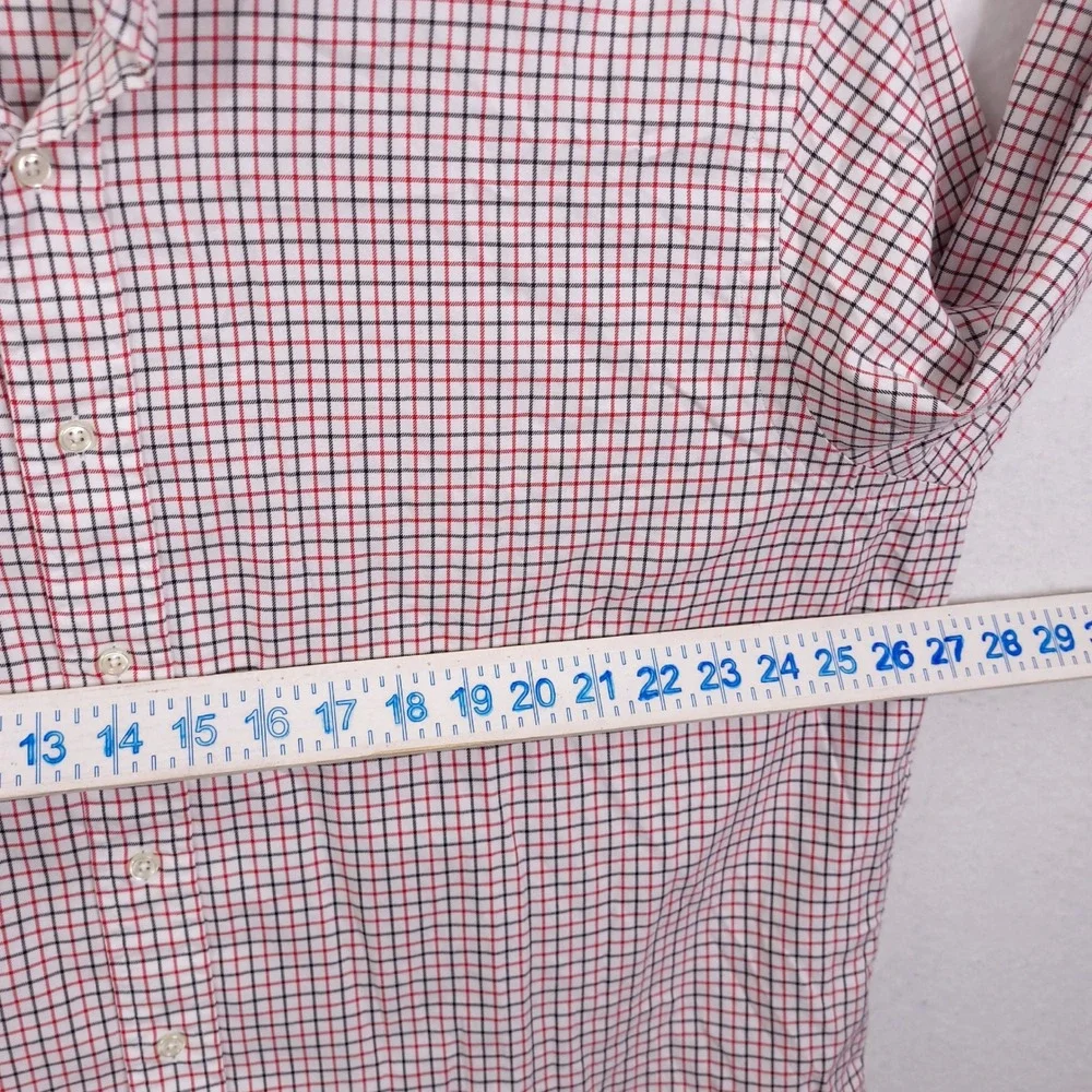 Polo Ralph Lauren Button Up Shirt Mens 2XL Westerton Classic Fit Check Cotton